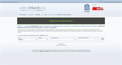 Desktop Screenshot of polscylekarze.org